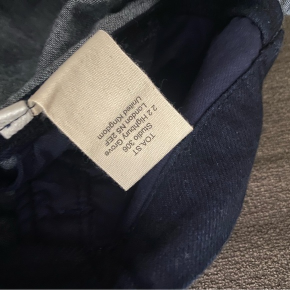 TOAST UK Alix Indigo Twill Trousers - Picture 15 of 15